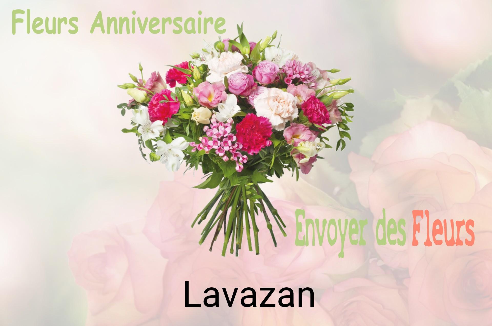 Bouquet de fleurs d’anniversaire livré à Lavazan