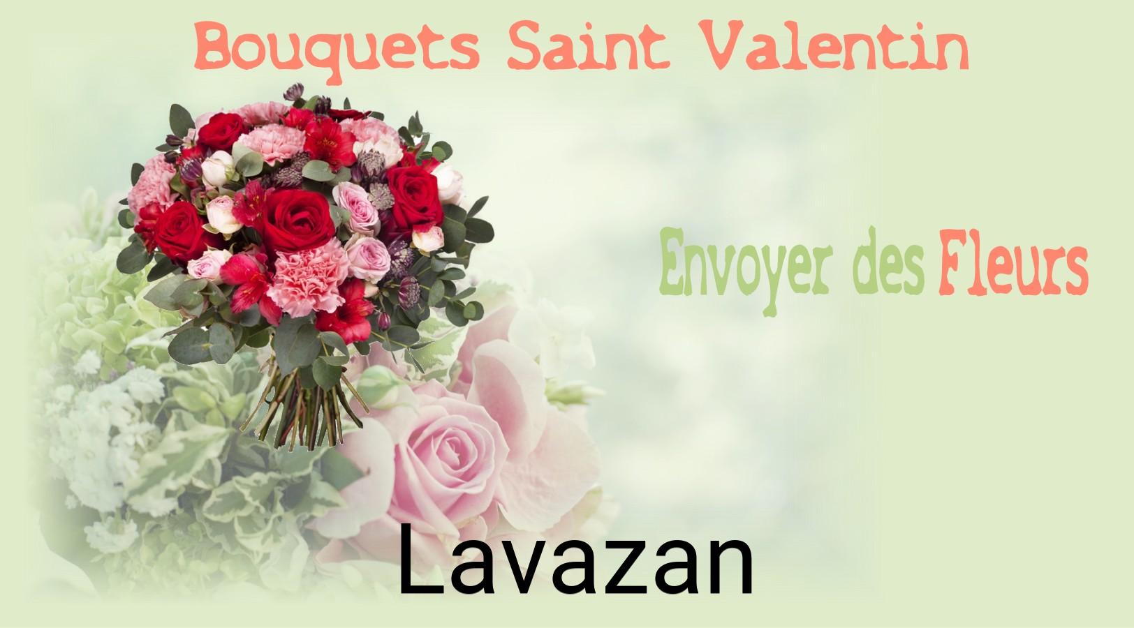 Roses de Saint-Valentin livrées à Lavazan